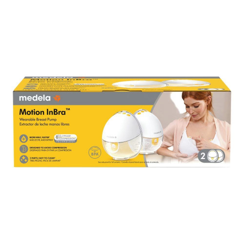 Sacaleches eléctrico sin cables Medela Motion In Bra Doble Blanco