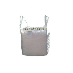 Saco de piedra calcárea triturada Blanco 1000KG 12 y 18 mm