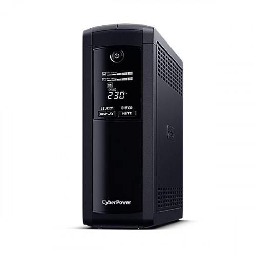 Sai Línea Interactiva Cyberpower Vp1200Elcd-De/ 1200Va-720W/ 5 Salidas/ Formato Torre