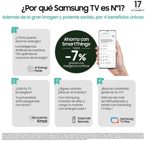 SAMSUNG 50Q60C Negro - TV 50