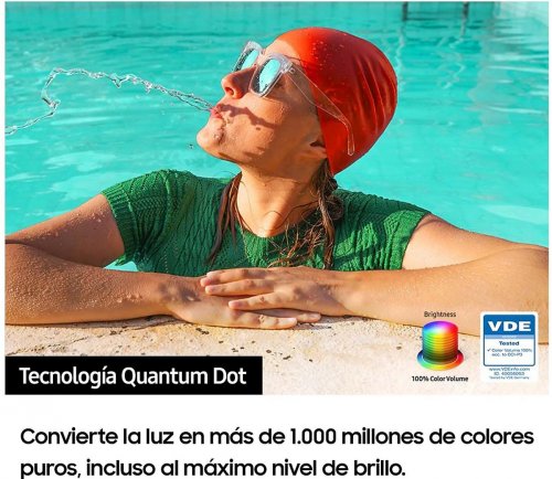 SAMSUNG 50Q60C Negro - TV 50
