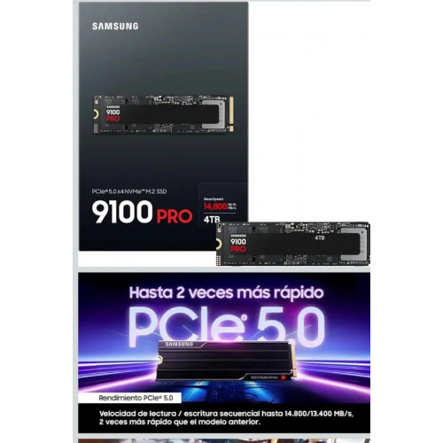 Samsung 9100 PRO 2 NVMe PCIe 5.0