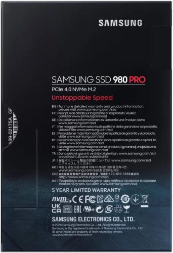 Samsung 980 PRO SSD 2 NVMe