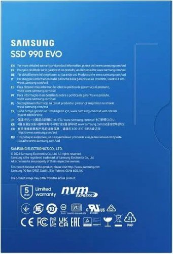 Samsung 990 EVO SSD M.2 NVMe