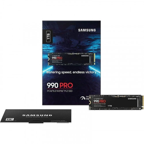Samsung 990 Pro 1TB Disco SSD 7450MB/S NVMe PCIe 4.0 M.2 Gen4