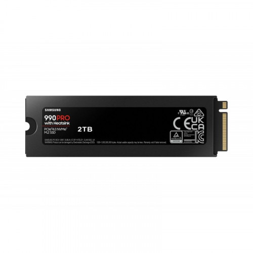 Samsung - 990 PRO 2 TB M.2 PCI Express 4.0 NVMe V-NAND MLC - MZ-V9P2T0CW