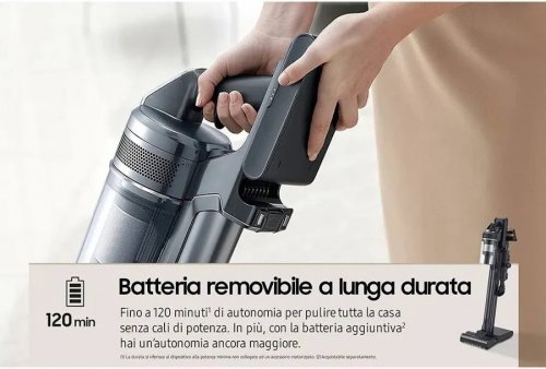 Samsung Aspiradora Escoba VS20C9554TK/WA