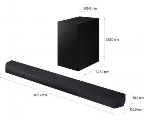 Samsung Barra de sonido HW-Q600H/ZF 3.1.2 canales