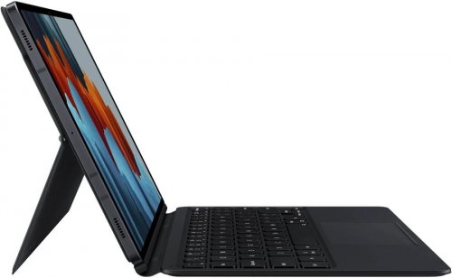 Samsung EF-DT870 Negro Pogo pin QWERTZ Alemán