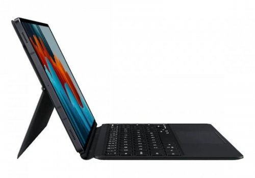 Samsung EF-DT870UBEGEU Teclado para móvil Negro Pogo pin