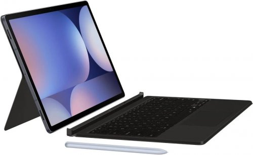 Samsung EF-DX825 QWERTZ Alemán Pogo pin Negro