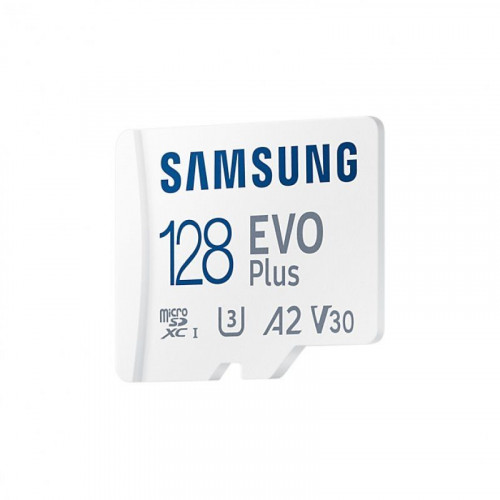 Samsung EVO Plus MicroSDXC 128GB UHS-I U3 V30 Clase 10 con Adaptador