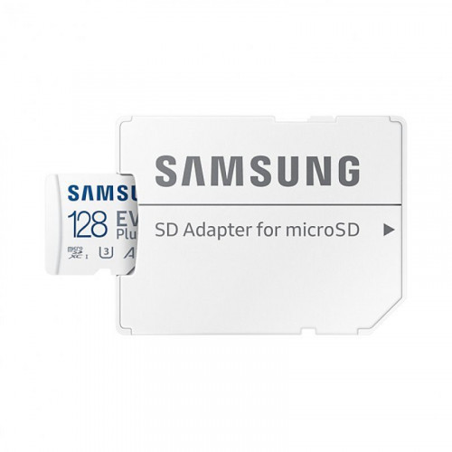 Samsung EVO Plus MicroSDXC 128GB UHS-I U3 V30 Clase 10 con Adaptador