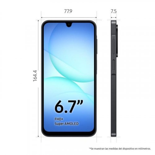 Samsung Galaxy A17 Negro 4G - 128GB - 4GB Super AMOLED