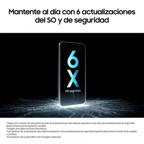 Samsung Galaxy A17 Negro 4G - 128GB - 4GB Super AMOLED