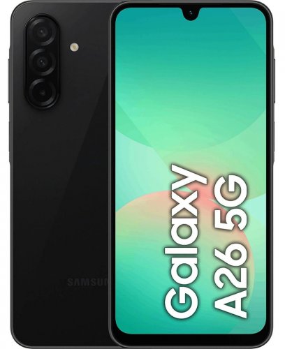 SAMSUNG GALAXY A26 Negro - Móvil 6.7
