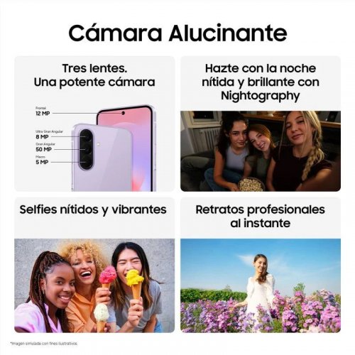 Samsung Galaxy A37 5G Blanco - 128GB - 6GB