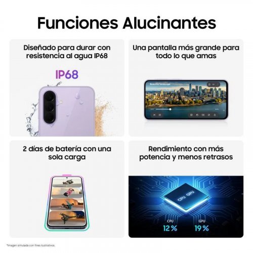 Samsung Galaxy A37 5G Blanco - 128GB - 6GB