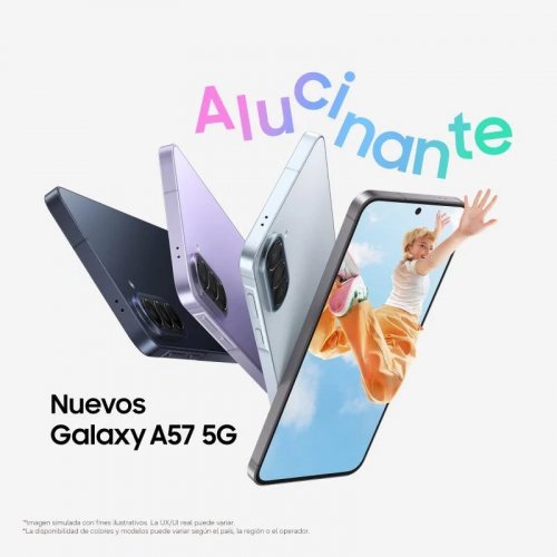 Samsung Galaxy A57 5G Azul Claro - 256GB - 8GB