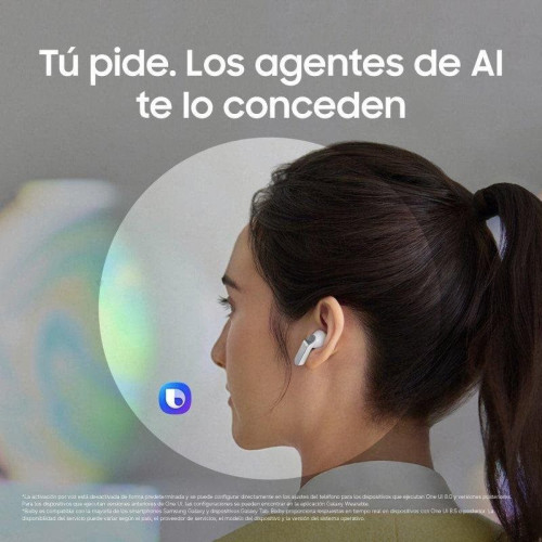 Samsung Galaxy Buds4 Auriculares Inalámbricos con IA y Cancelación de ruido Blanco