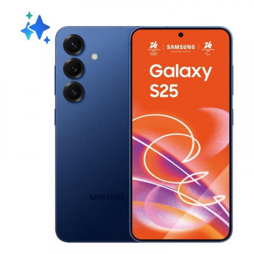 Samsung Galaxy S25 Smartphone con IA 128GB Batería 4.000mAh Azul Marino Versión Internacional