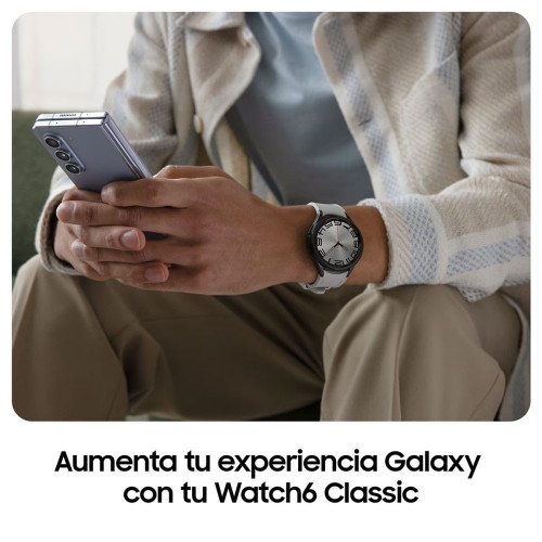 Samsung Galaxy Watch6 Classic 47mm Negro Bluetooth Smartwatch Negro