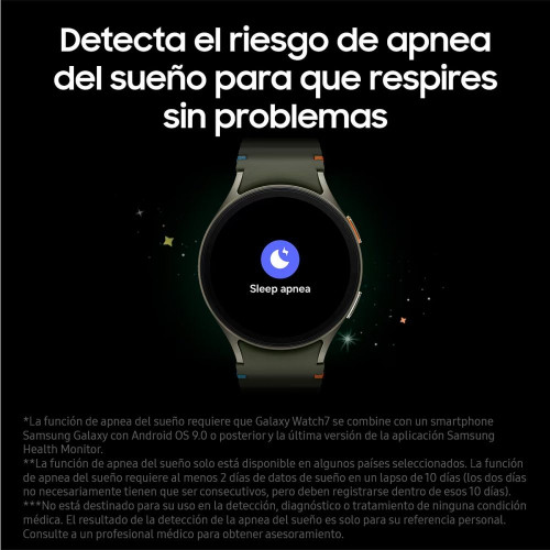 Samsung Galaxy Watch7 44mm Verde Bluetooth Smartwatch Verde