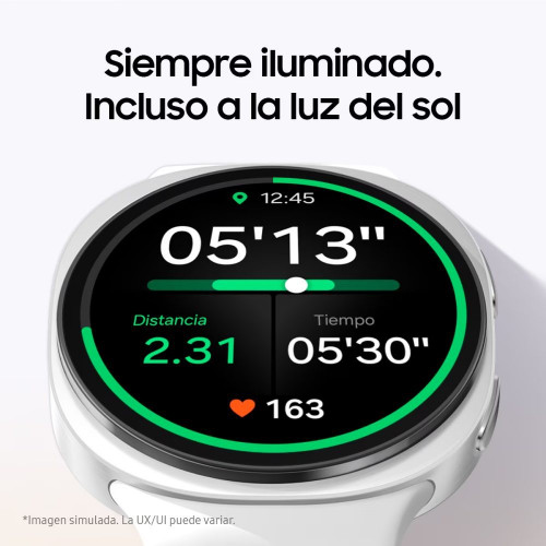 Samsung Galaxy Watch8 44mm Plata Cellular Smartwatch Silver