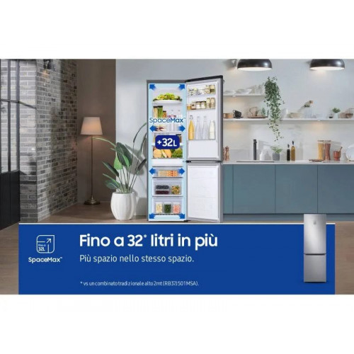 Samsung RB34C671DS9 Frigorífico Combi No Frost D Acero