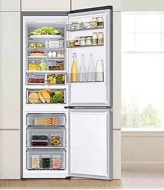 Samsung RB34C775CS9/EF - Frigorífico Combi 185.3x59.5 Cm NoFrost Clase C Inox