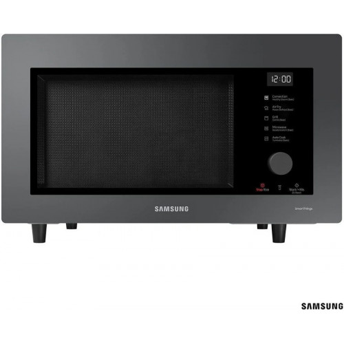 Samsung Smart Mikrowelle mit Air Fryer und Dampf 32L Grau MC32DB7746KC/E3