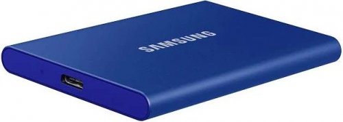 Samsung T7 Portable SSD 500GB External Solid State Drive 1050MBs Max Speed USB 3.2 Gen 2 Reliable Storage for GamingStudentsProfessionals MU-PC500HAM
