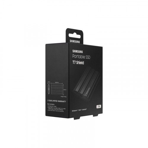 Samsung T7 Shield Disco Duro SSD 2TB USB-C Negro
