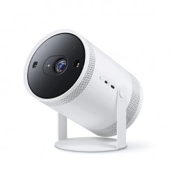 Samsung The Freestyle 2022 SP-LSP3B – Proyector Smart TV hasta 100 Pulgadas con diseño rotante 360º, Sonido 360º con Altavoz Premium – Solo probado