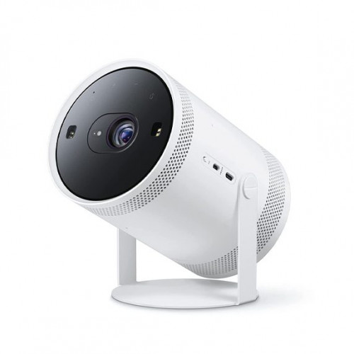Samsung The Freestyle 2022 SP-LSP3B – Proyector Smart TV hasta 100 Pulgadas con diseño rotante 360º, Sonido 360º con Altavoz Premium – Solo probado