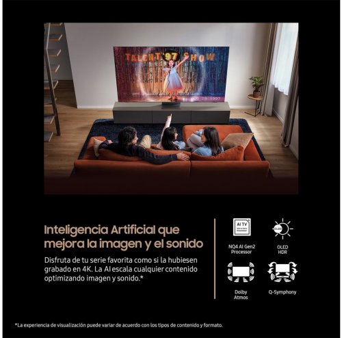 SAMSUNG TQ55S85FAU Grafito - TV 55