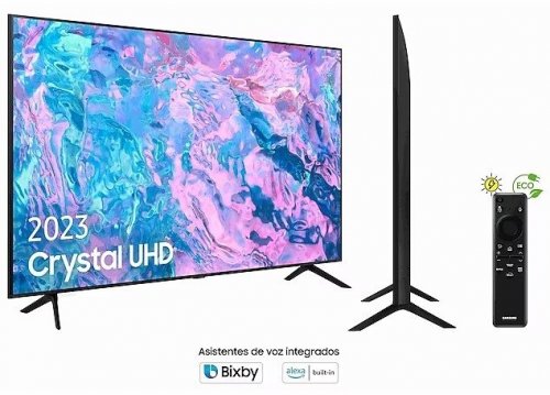 SAMSUNG TU65CU7105 Negro - TV 65