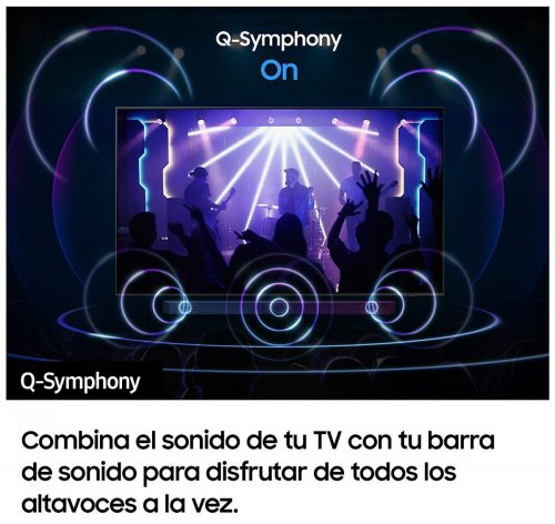 SAMSUNG TU65CU7105 Negro - TV 65