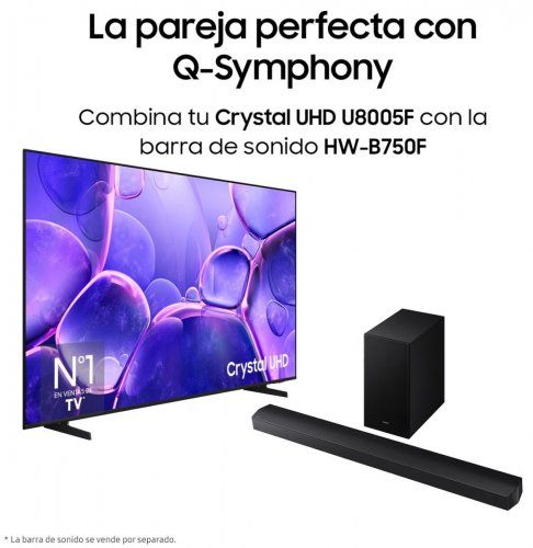 SAMSUNG TU75U8005FUXXC Negro - TV 75