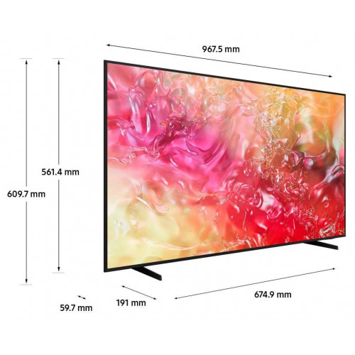 SAMSUNG UE43DU7170U Negro - TV 43