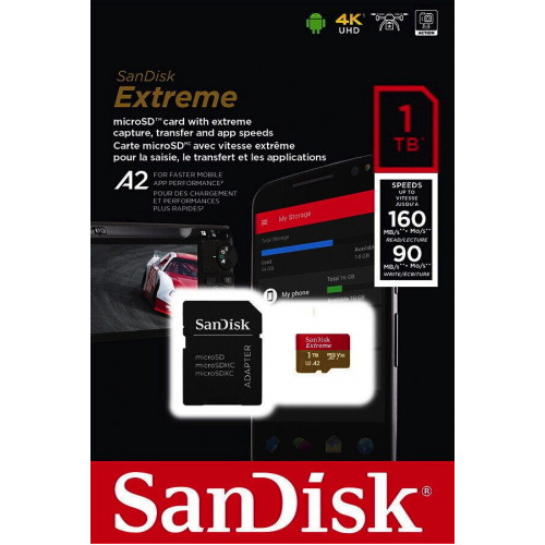 SanDisk Extreme A2 U3 V30 microSD