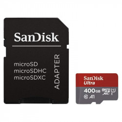 Sandisk Ultra MicroSDXC 400GB Clase 10 A1 UHS-I + Adaptador SD