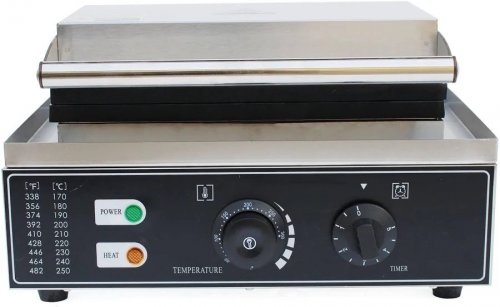 Sandwichera eléctrica comercial de 1500 W