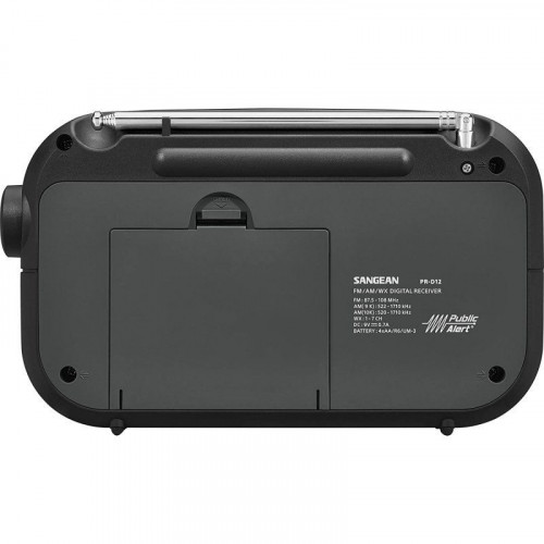 Sangean PRD-12 Radio Digital Portátil Negro
