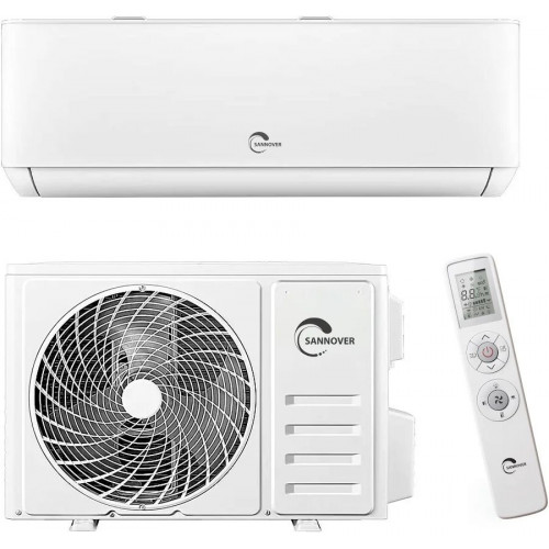 SANNOVER Aire acondicionado split de pared reversible (frío/calor) 5,1