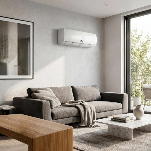 SANNOVER Aire acondicionado split de pared reversible (frío/calor) 5,1