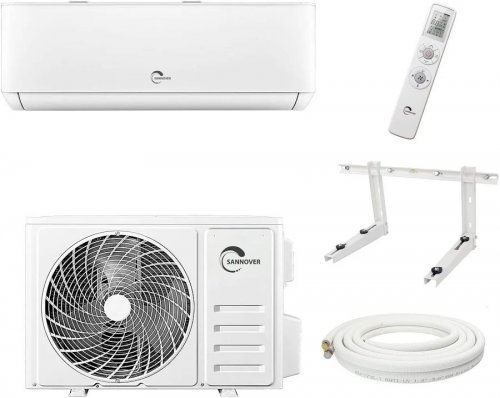 Sannover Aire Acondicionado Split Reversible (frío/calor) 2,6 Kw / 9000btu