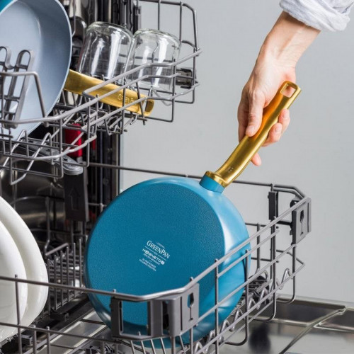Sartén GreenPan Evolution 28 cm Azul Antiadherente Sin PFAS