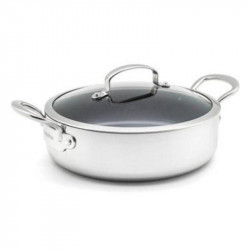 Sartén GreenPan Premiere Gourmet 26 cm Acero Inoxidable con Tapa
