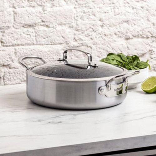 Sartén GreenPan Premiere Gourmet 26 cm Acero Inoxidable con Tapa